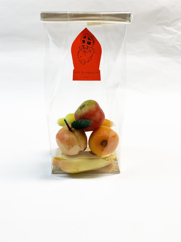 Sachet de 5 fruits en massepain