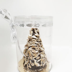 Sapin amande au chocolat au lait
