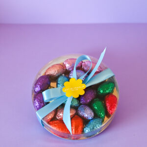 Boîte ronde 15cm oeufs