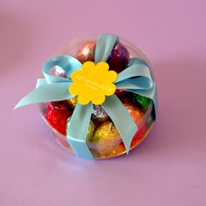 Boîte ronde 10cm oeufs