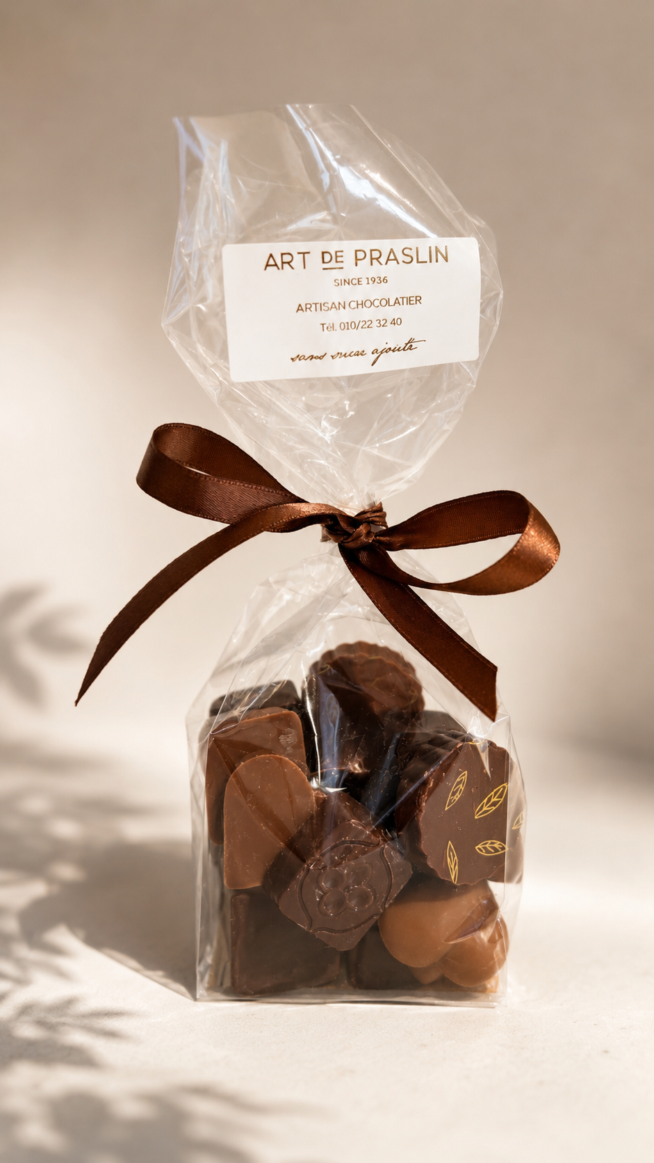 Sachet 125g pralines sans sucre ajouté